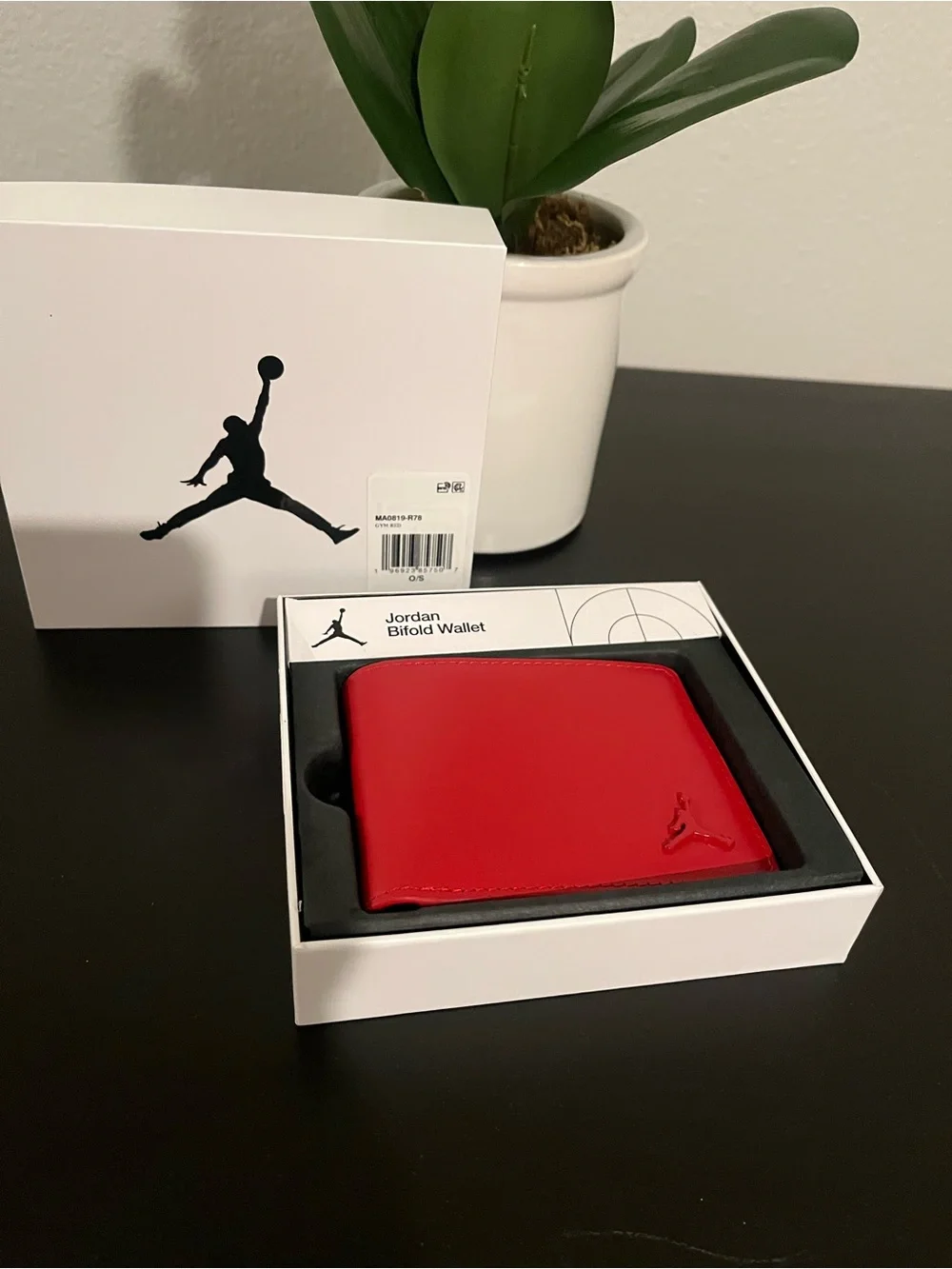 Jordan White and Black Box with Jumpman Logo.Brand New!!